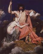 Jean-Auguste-Dominique Ingres jupiter och thetis France oil painting artist